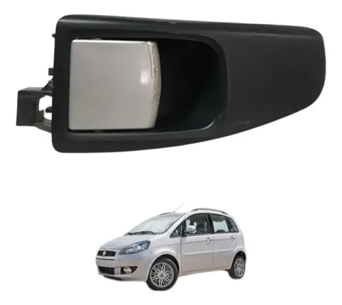 Macaneta Interna Traseira Direita Fiat Idea Hlx 2006 2010 12 Peça 2 Dianteira/traseira