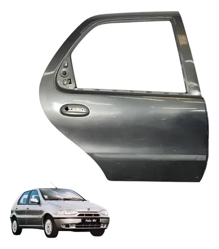 Porta Traseira Direita Fiat Palio 1998 2001 2002 2005 A Traseira Direita Não Especificado