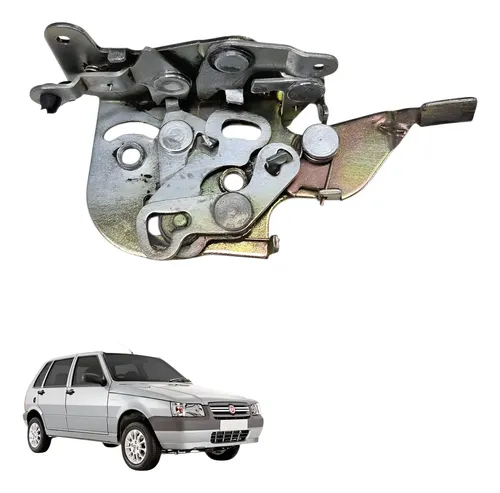 Comando Fechadura Porta Traseiro Esquerdo Fiat Uno 2006 2008