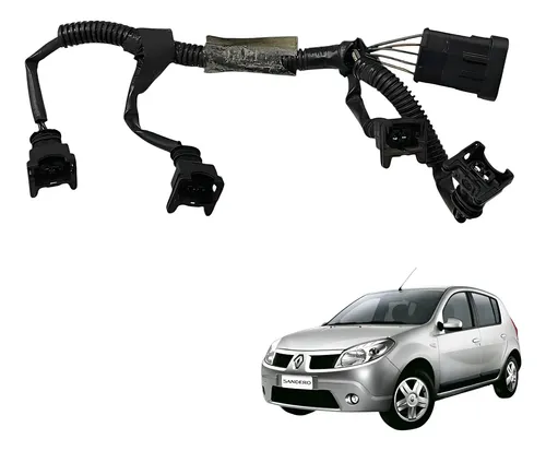 Chicote Bico Injetores Renault Sandero 1.0 2008 2013