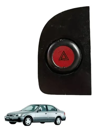 Botao Pisca Alerta Honda Civic 1.6 16v 2000 2001 Lx