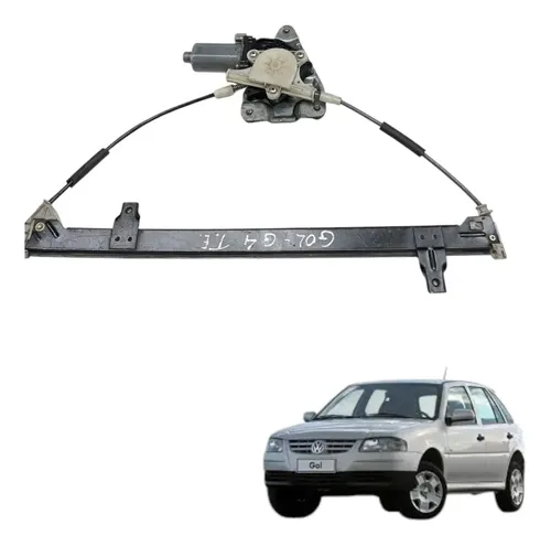 Maquina Vidro Traseiro Esquerdo Vw Gol G4 2005 2007 2008
