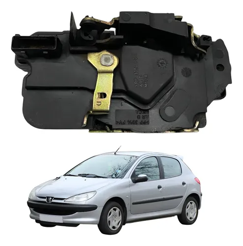 Fechadura Manual Tras Direita Peugeot 206 2001 2009