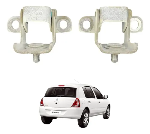 Par Dobradica Tampa Traseira Clio Hatch 2013 2014 2015 2016