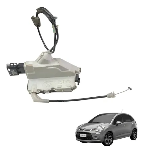 Fechadura Eletrica Tras Esquerdo Citroen C3 2012 2016