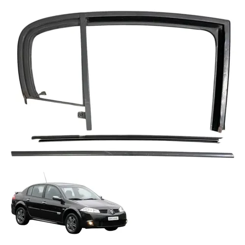 Kit Pestana Traseira Direita Renault Megane 2008 2012