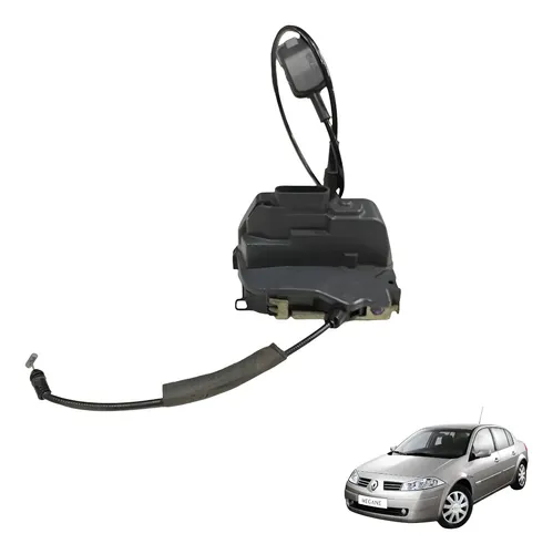 Fechadura Trava Eletrica Traseira Direita Megane 2008 2011