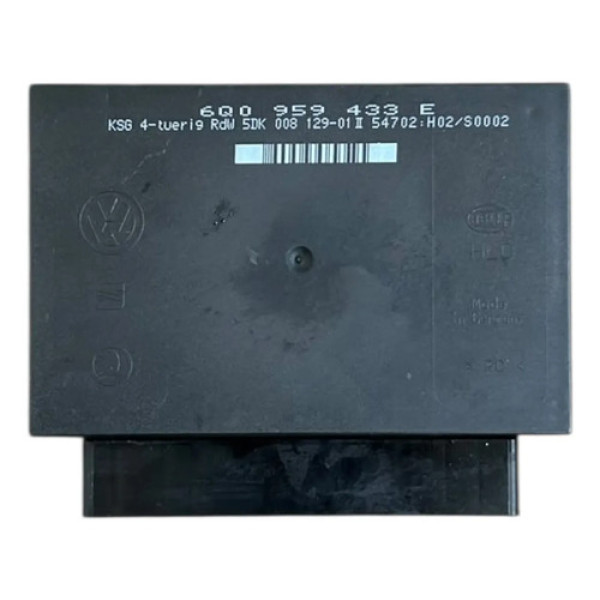 Módulo Conforto Volkswagen Polo 2007 2008 Preto