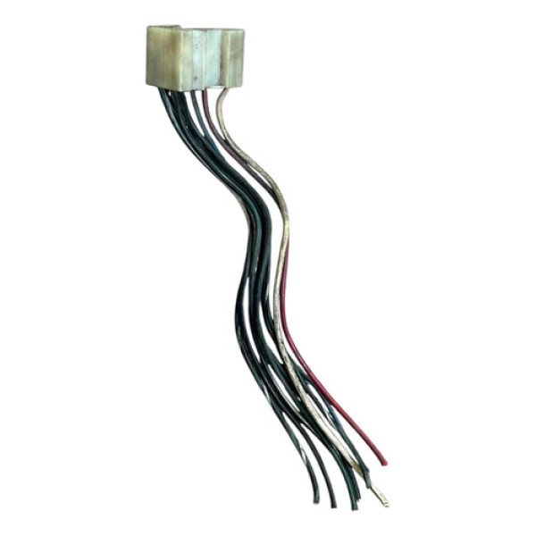 Plug Conector Botão Pisca-alerta Vw Gol Voyage 1988 1994 Beje