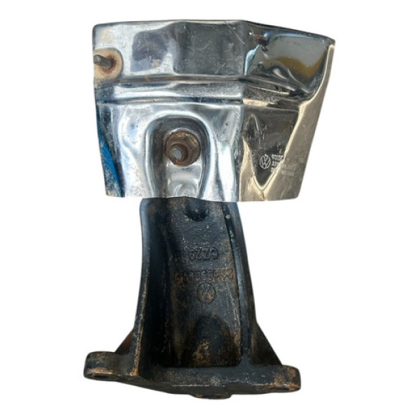 Suporte Lateral Coxim De Ferro Fundido Com Chapa Protetora Preto