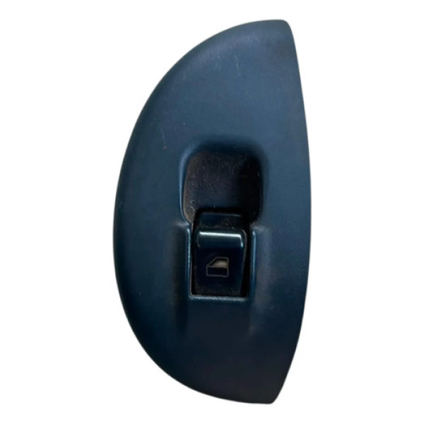 Moldura Botão Vidro Elétrico Dianteiro L/d Fiat Palio 96 00 Preto