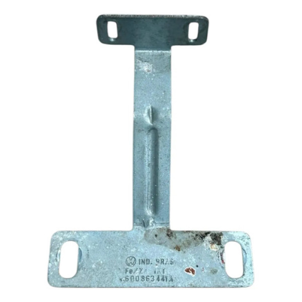 Suporte Fixação Dianteiro Console Central Vw Polo 2003 2010 Cinza