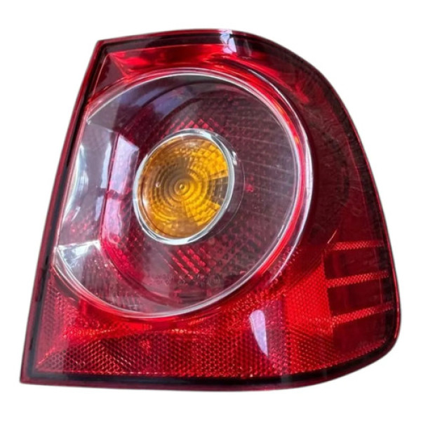 Lanterna Traseira Direita Polo Sedan 2001 2014 Original Direito/passageiro Vermelha
