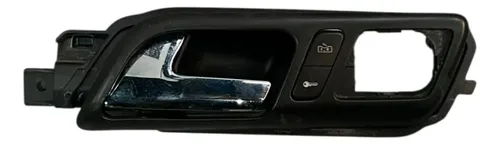 Maçaneta Dianteira Lateral Esquerda Volkswagen Polo 07 08 Preto Dianteira