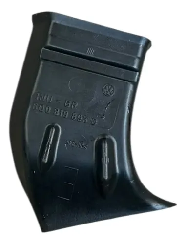 Duto Ar Condicionado Lateral Esquerdo Volkswagen Polo 07 08 Preto