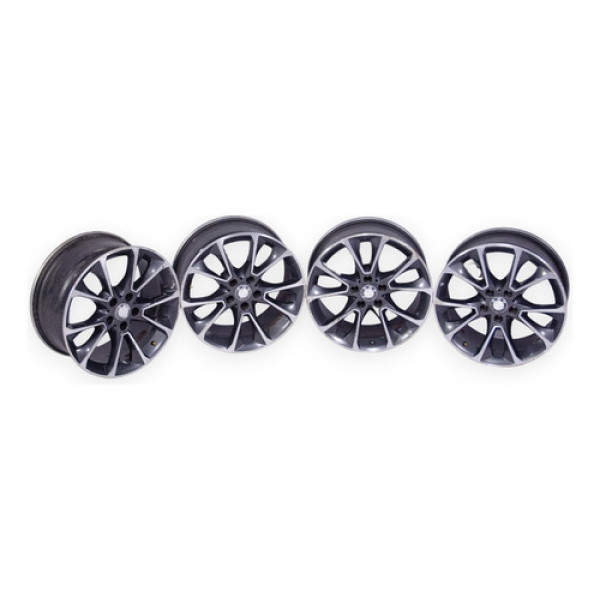 Jogo Roda Aro 19 Bmw Original X5 Diamantada F15 5x120