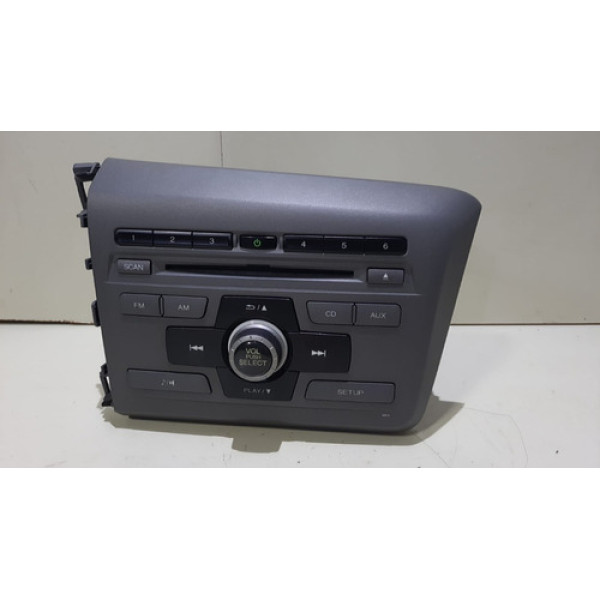 Rádio Original Honda New Civic 2012 2013 2014  39100-tr0-a61