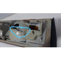 Lanterna Traseira Escort 87/94 Fumê Esquerda Detalhe Lanterna Traseira Escort 87/94 Fumê Esquerda Detalhe