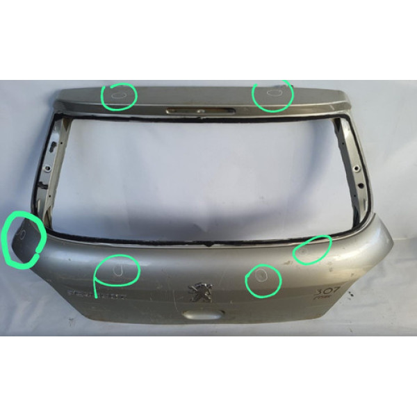 Tampa Traseira Pegeout 307 Hatch 