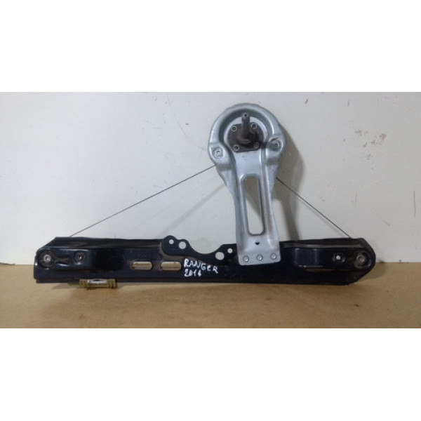 Máquina De Vidro Manual Traseira Esquerda Rangel 2013/2018