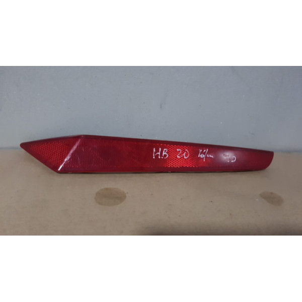 Refletor Direito Parachoque Traseiro Hyundai Hb20 2016/2019