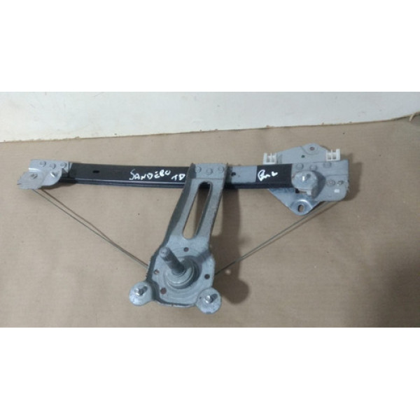 Máquina Vidro Manual Traseira Direita Sandero 2007/2013