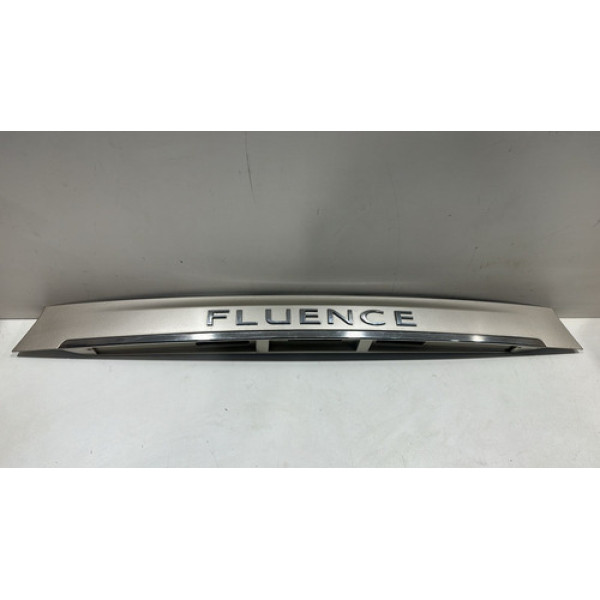 Friso Moldura Tampa Traseira Fluence Original Usado!
