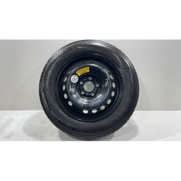 Estepe Fino 145/90 Aro 16 Renault Duster 2021 22 23 Original