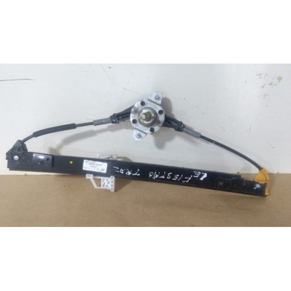 Máquina Vidro Manual Fiesta 2003 A 2013 Traseira Esquerda