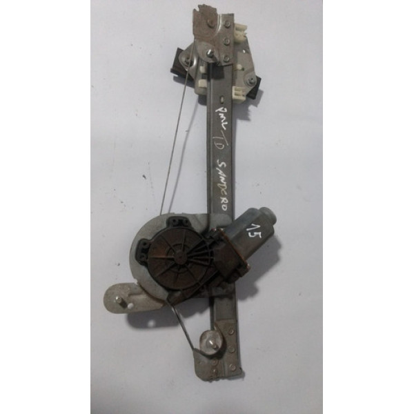 Máquina Vidro Elétrico Sandero Duster Traseira Direita 07/13