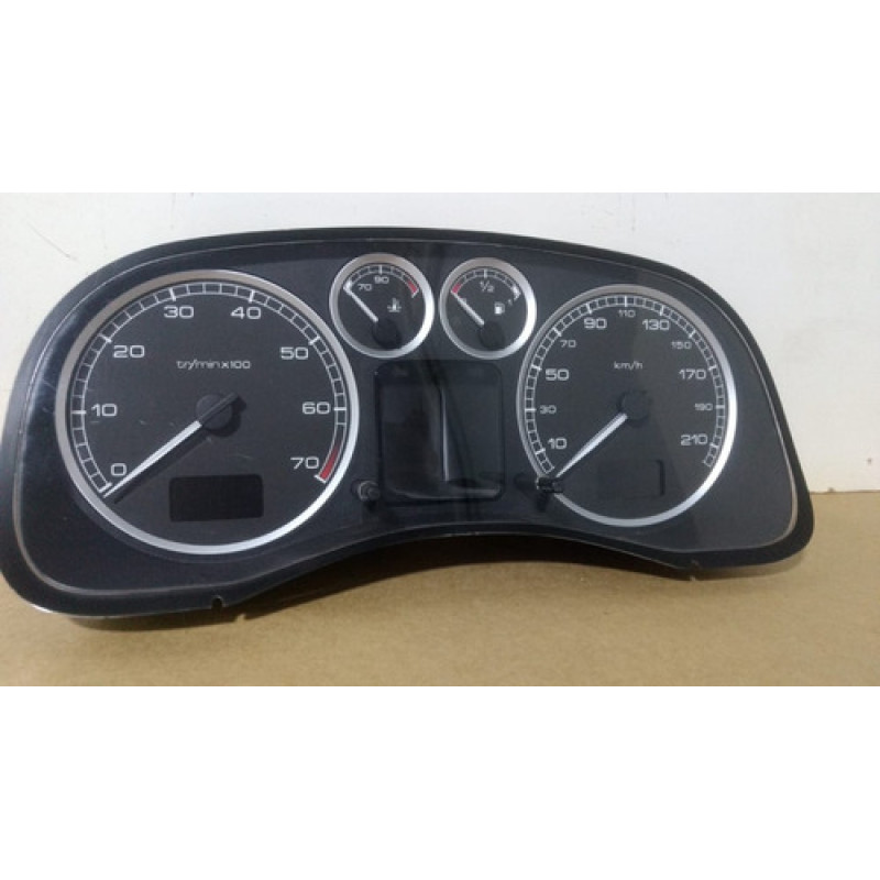Painel Instrumento Velocímetro Peugeot 307 216518703 Painel Instrumento Velocímetro Peugeot 307 216518703