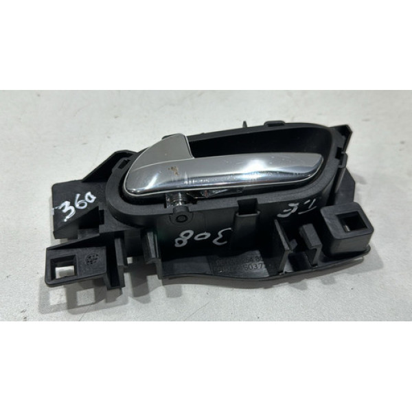 Maçaneta Interna Cromada Esquerdo Peugeot 308 408 3008 C3
