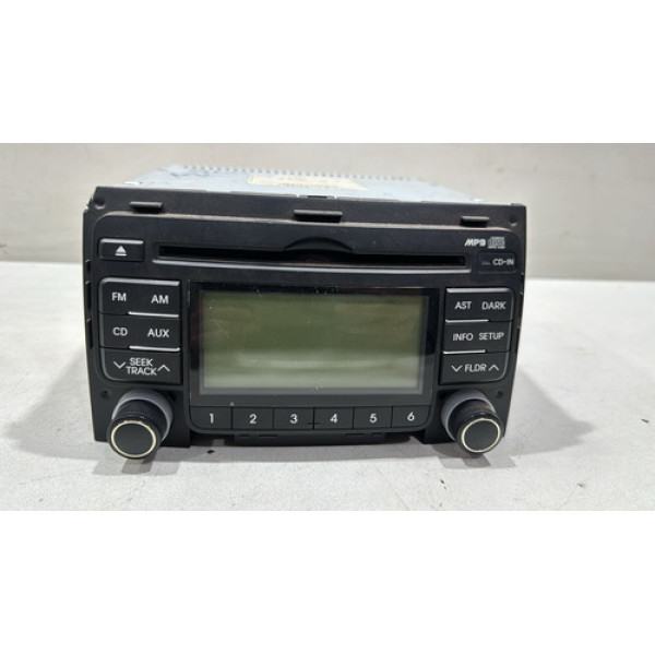 Radio Som Mp3 Cd Player Hyundai I30 961602l500 Rcc36
