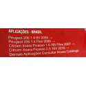 Filtro De Ar Wega Peugeot 206 Citroen Xsara Picasso Fap6008