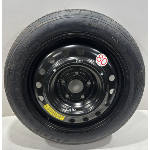 Estepe Fino Honda Civic G10 2017 Á 202 Maxxis 125/80-16r