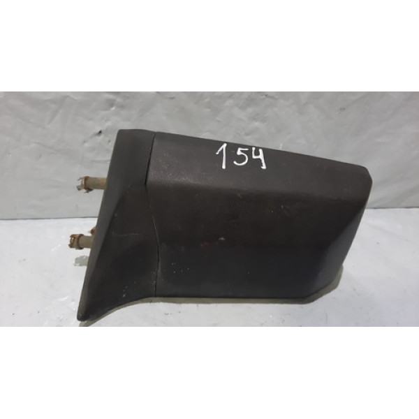 Retrovisor Esquerdo Fixo Preto Vw Gol  88/92