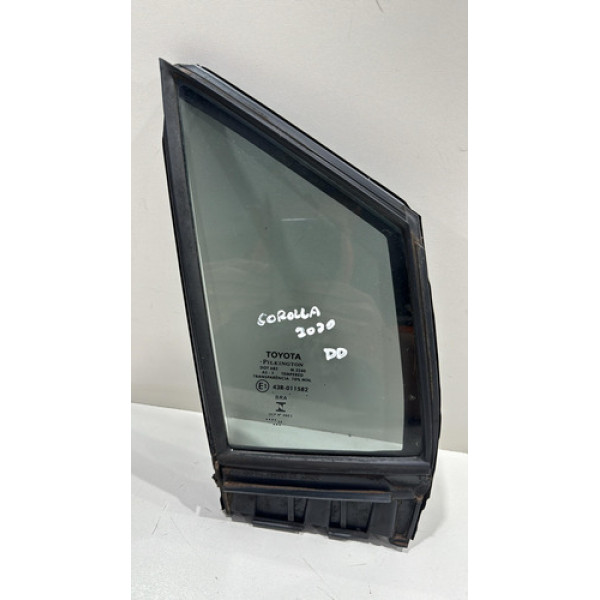 Vidro Fixo Porta Dianteira Direita Toyota Corolla 2020/2024