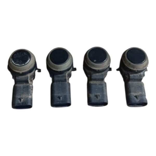 Kit Sensores Estacionamento Ré Fiat Toro 2019 Preto