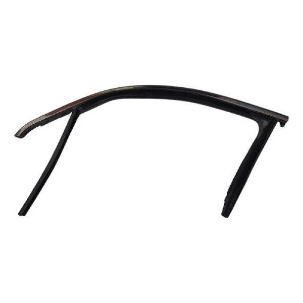Canaleta Vidro Dianteiro Jeep Compass Esquerdo 2017 2021 Preto