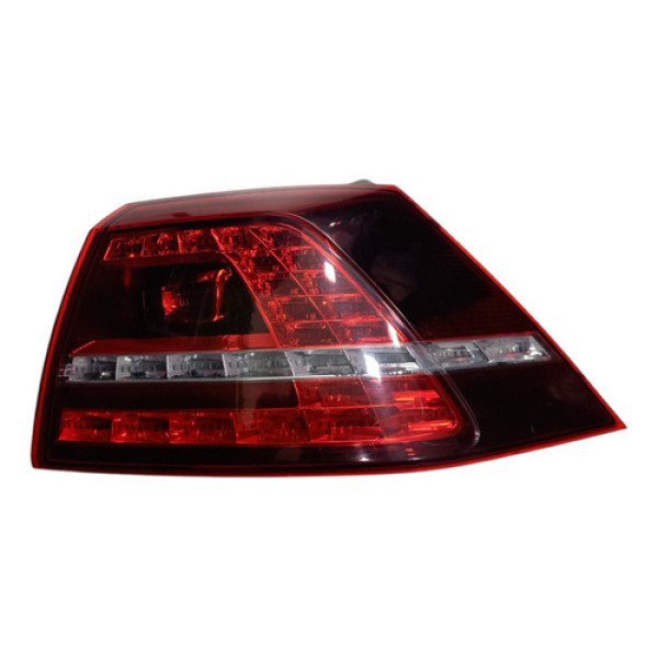 Lanterna Traseira Direita Volkswagen Golf Led 2014 A 2018 Direito/passageiro Vermelho