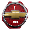 Emblema Da Grade Diant Prisma 2007 2011 C Detalhe