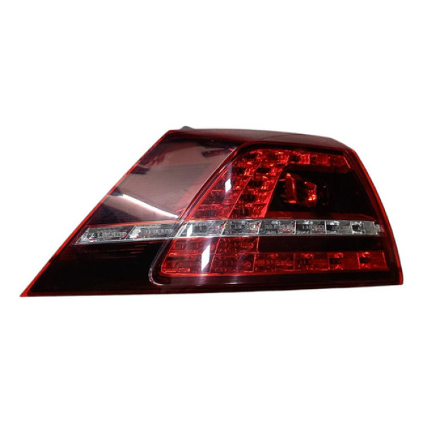 Lanterna Traseira Esquerda Volkswagen Golf 2014 A 2018 Esquerdo/motorista Vermelho