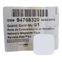Elástico Porta Objetos Chevrolet Prisma S10 2012 A 2020 Preto
