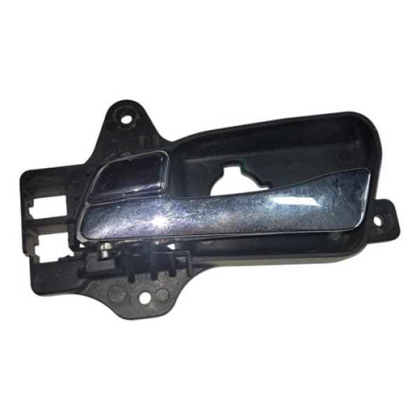 Maçaneta Interna Traseira Esquerda Hyundai I30 2008 2012 Preto E Cromado Dianteira/traseira