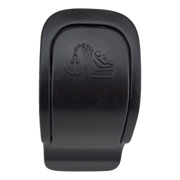 Acabamento Tampão Traseiro Ld Fiat Cronos 2018 2023 Preto