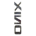 Emblema Tampa Traseira Chevrolet Onix 2020 10tat Cromado
