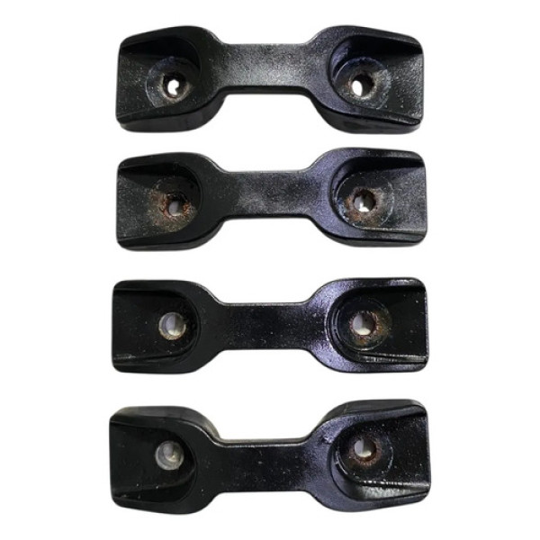 Kit 4 Ganchos Caçamba Fiat Toro Volcano At9 2019 2020 Preto