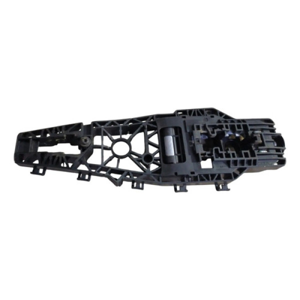 Suporte Maçaneta Dianteira Jeep Compass Esquerdo 2020 Preto Dianteira