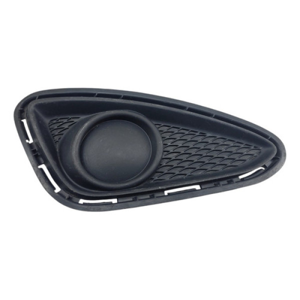 Moldura Grade Farol Milha Direito Hyundai Hb20 2012 2015 Preto Direito