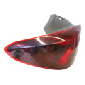 Lanterna Le Original Gm Onix Hatch Turbo 2020 2024 C Soquete Esquerdo Vermelho E Cristal